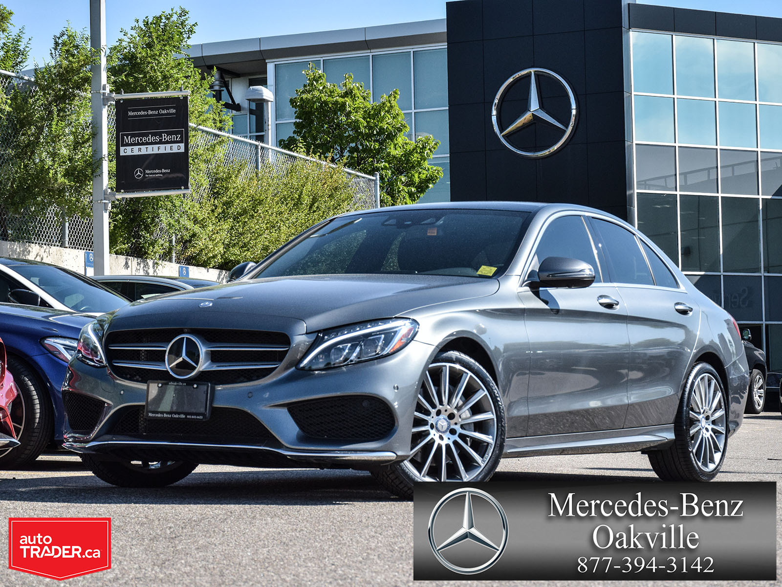 Certified Pre-Owned 2017 Mercedes-Benz C-CLASS C300 AWD 4MATIC®