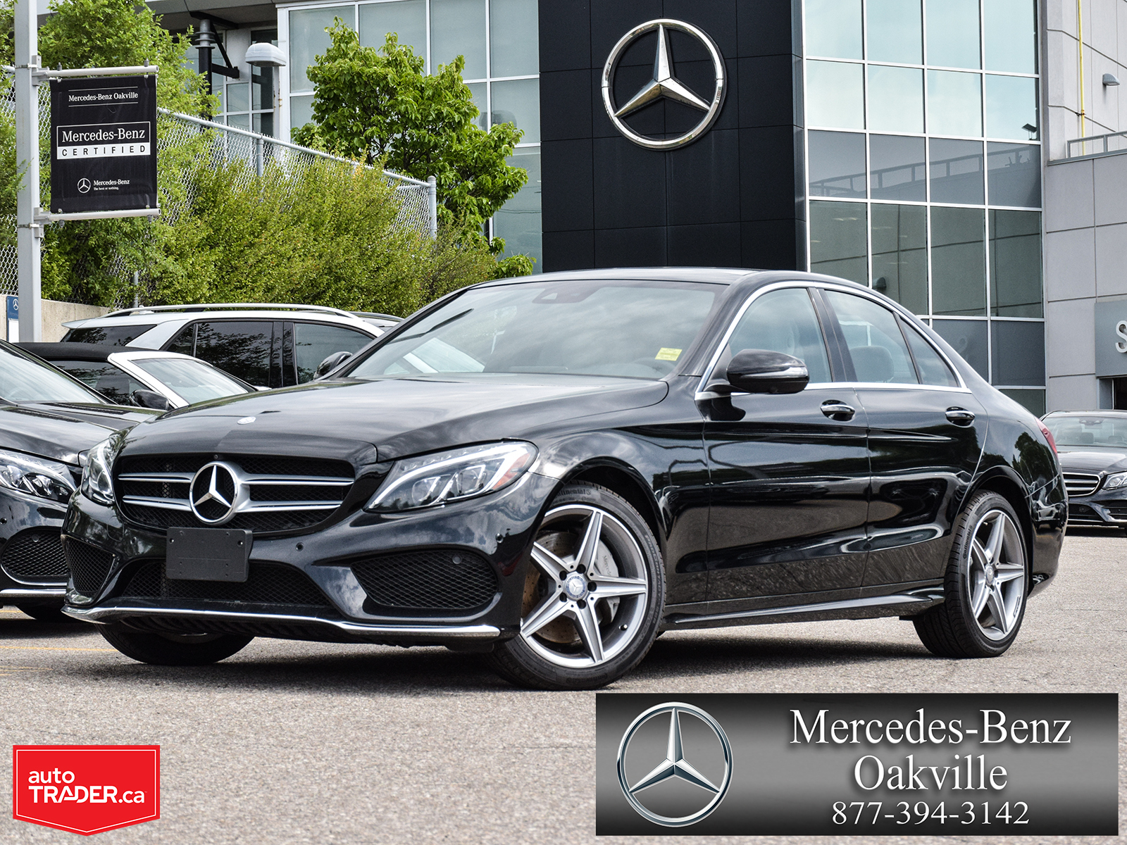 Certified Pre-Owned 2017 Mercedes-Benz C-CLASS C300 AWD 4MATIC®