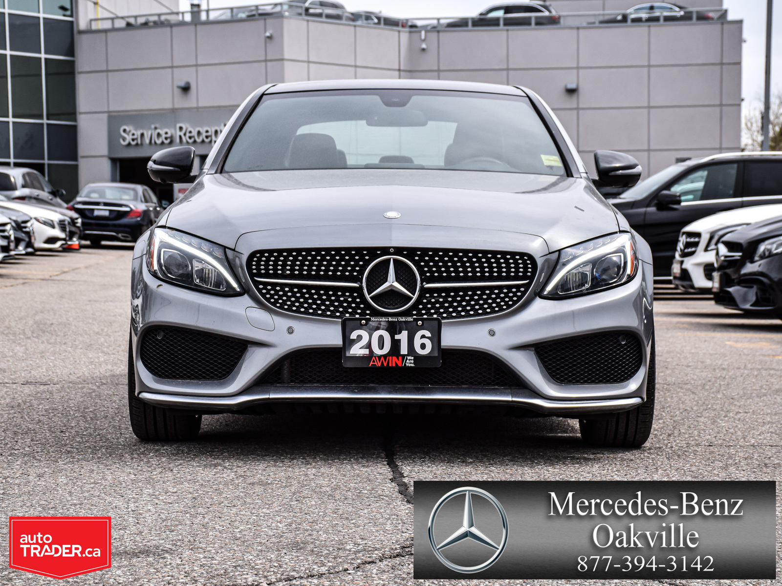 Certified Pre-Owned 2016 Mercedes-Benz C-CLASS C450 AMG AWD 4MATIC®