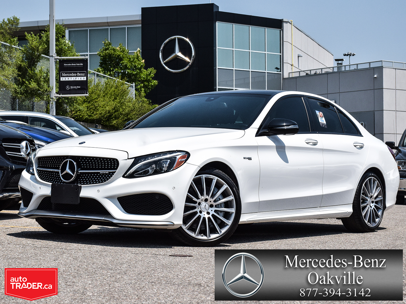 Certified Pre-Owned 2017 Mercedes-Benz C-CLASS C43 AMG AWD 4MATIC®