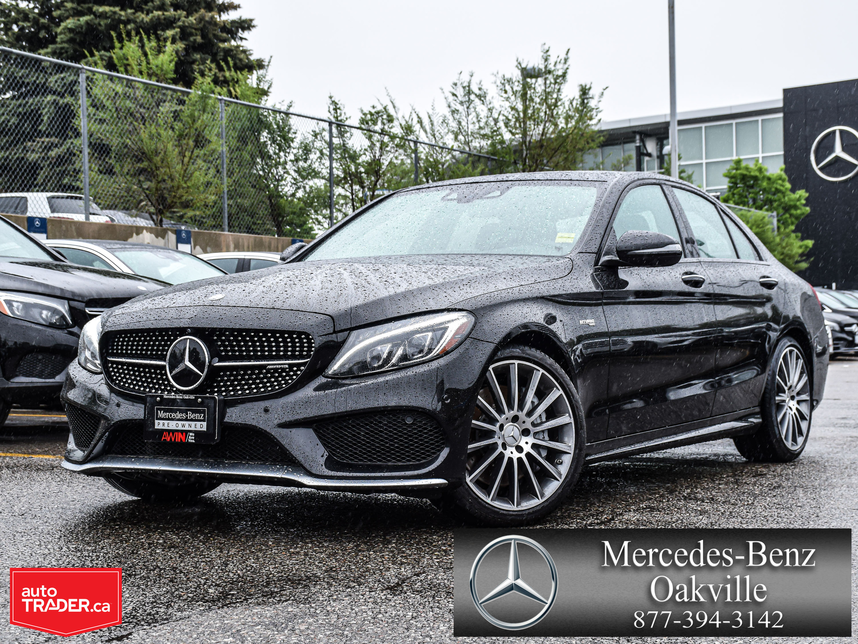 Certified Pre-Owned 2017 Mercedes-Benz C-CLASS C43 AMG AWD 4MATIC®